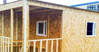 Сарай из дерева под ключ в Дивногорске – строительствопо цене от 42264 рублей