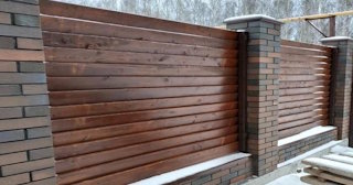 Столбы для забора из кирпича в Дивногорске - Выгодные цены от 3276 рублей