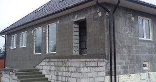 Фасад из газобетона для дома в Дивногорске - Строй-Двн, качественная отделка от 2114 руб.